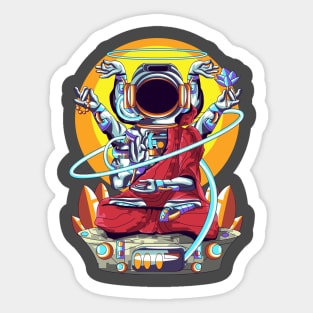 Abstracts Space Sticker